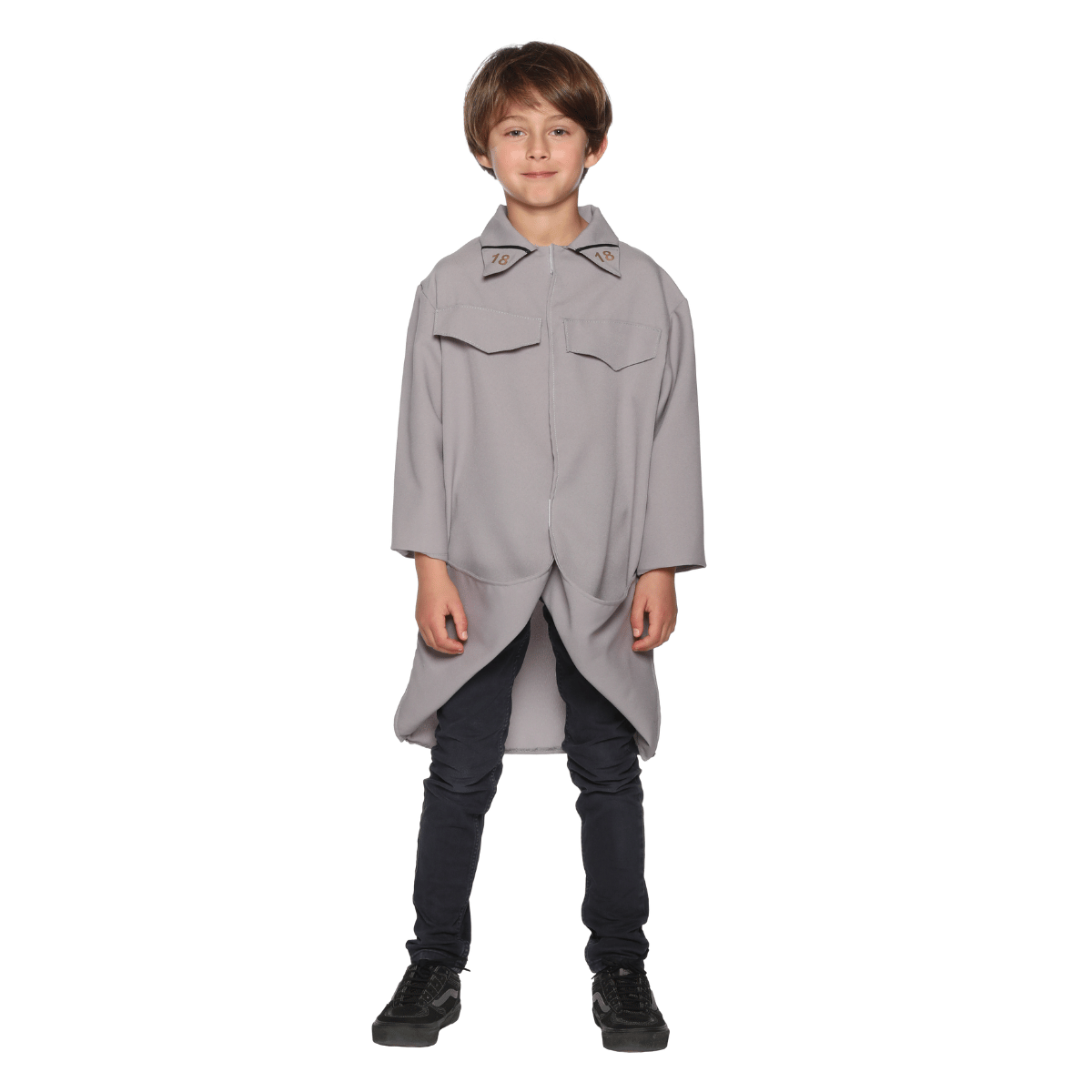 Veste déguisement poilu portée de face
