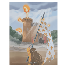 Affiche illustration du Secret de la Lance