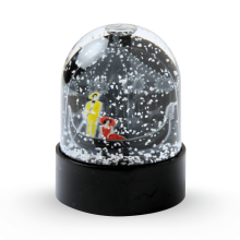 Boule à neige le Mime et l'Etoile - de face