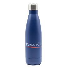 Bouteille isotherme bleue