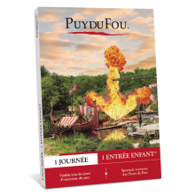 Coffret cadeau Puy du Fou 1 jour au parc