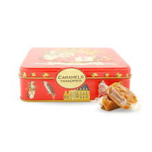 Boite de caramels tendre armoiries Puy du Fou 