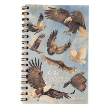 Carnet en bois Le Bal des Oiseaux Fantômes