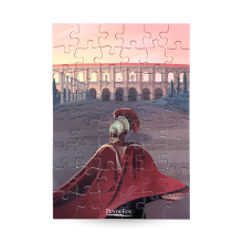 Carte postale puzzle Le Signe du Triomphe - puzzle seul