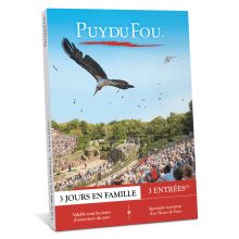 Coffret cadeau Puy du Fou 3 jours en famille 3 entrées