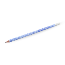 Crayon de bois Bal des Oiseaux Fantômes bleu - de biais