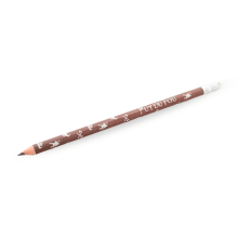 Crayon de bois Vikings marron - de biais