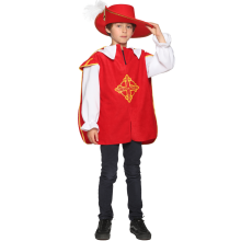 Tunique mousquetaire avec chapeau