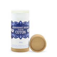 Déodorant solide fleur de coton - produit ouvert