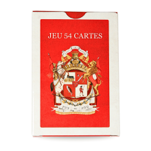 Jeu de cartes armoiries - produit de face