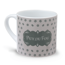 Mini mug Puy du Fou 1900 vert - mug de face