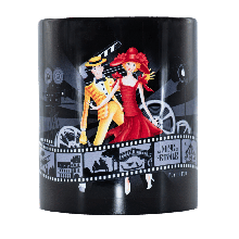 Mug noir Le Mime et l'Etoile