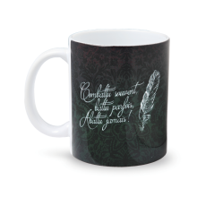Mug vert le Dernier Panache - mug de face