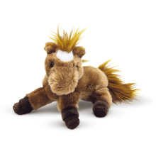 Peluche cheval couché Puy du Fou