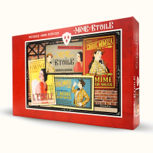 Puzzle le Mime et l'Etoile 1000 pièces - de face 3/4