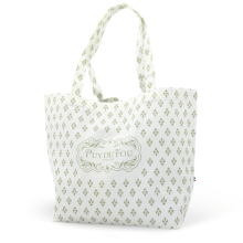 Sac shopping Puy du Fou 1900 vert- de biais