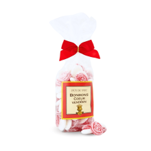 Sachet de bonbons coeur vendéen du Puy du Fou 250g - de 3/4