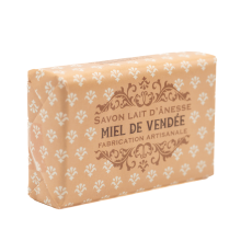 Savon au lait d'ânesse et au miel de Vendée