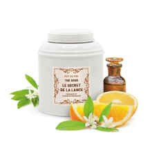 Thé noir orange et fleur d'oranger Secret de la Lance Puy du Fou