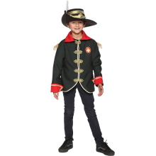 Veste déguisement Charette + chapeau porté de face