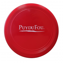 Le frisbee rouge du Puy du Fou