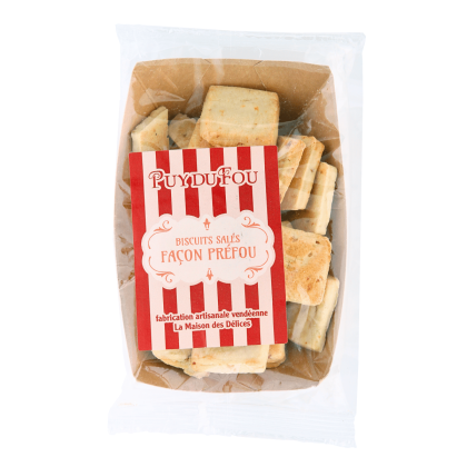 Biscuits salés façon préfou - face