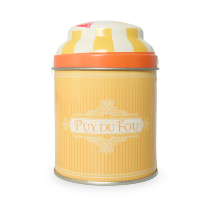 Boite de bonbons berlingots dos - Puy du Fou