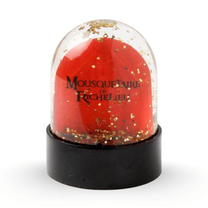 Boule à neige Mousquetaire de Richelieu - de dos
