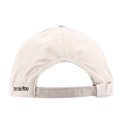 Arrière casquette blason puy du fou beige