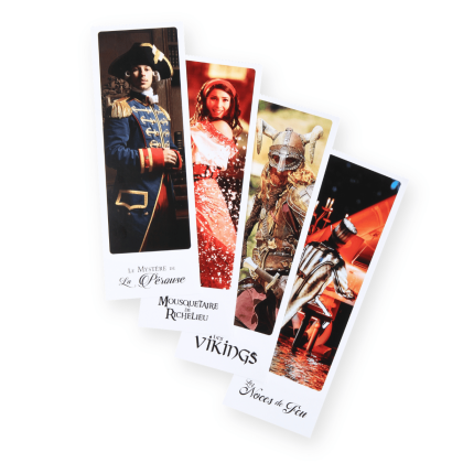 Carnet de marque-page - marque-pages sortis