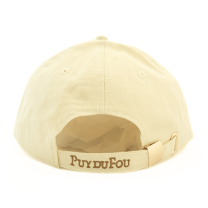 Casquette beige La Pérouse - de dos