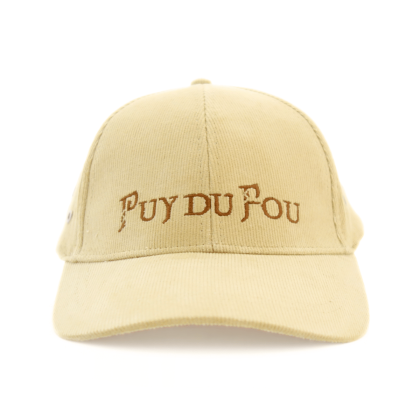 Casquette beige Puy du Fou Viking - de face