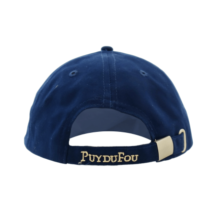 Casquette bleue Puy du Fou 1900 - de dos