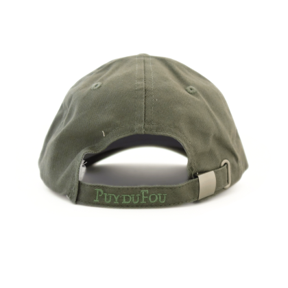 Casquette verte Puy du Fou 1900 - de dos