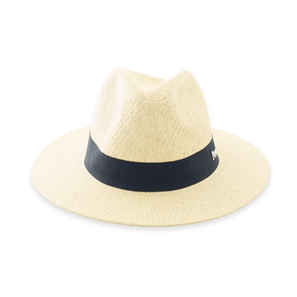 Chapeau panama écru - de face