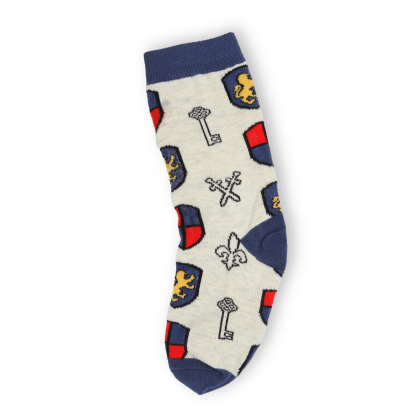 Chaussettes médiévales enfant - de profil