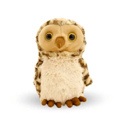 Peluche Chouette brune 24cm du Puy du Fou