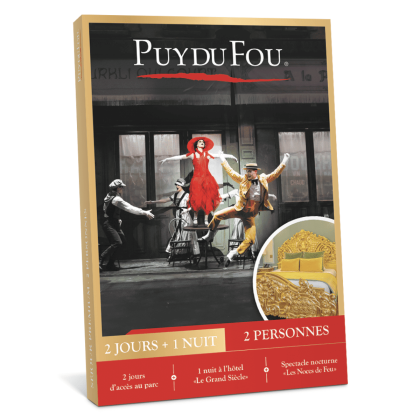 Coffret cadeau 2 jours 1 nuit Grand Siècle pour 2 personnes - recto
