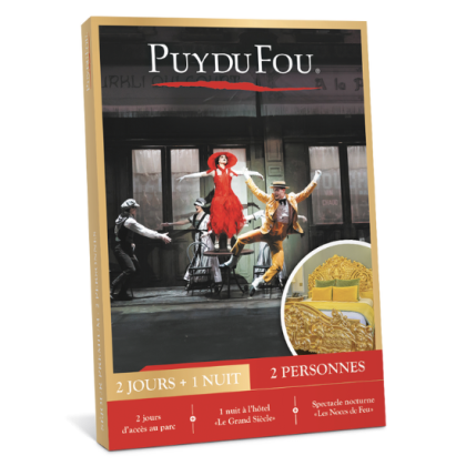Coffret cadeau 2 jours 1 nuit Grand Siècle pour 2 personnes - recto détouré