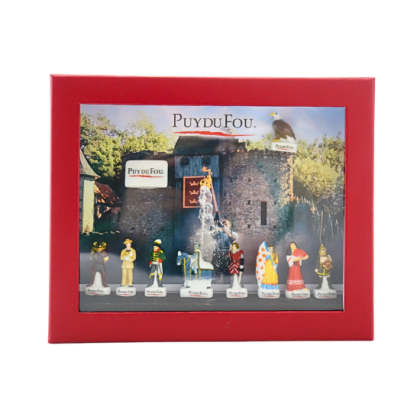 Coffret de 10 fèves - personnages Puy du Fou