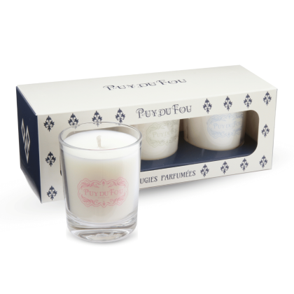 Coffret de 3 bougies parfumées Puy du Fou