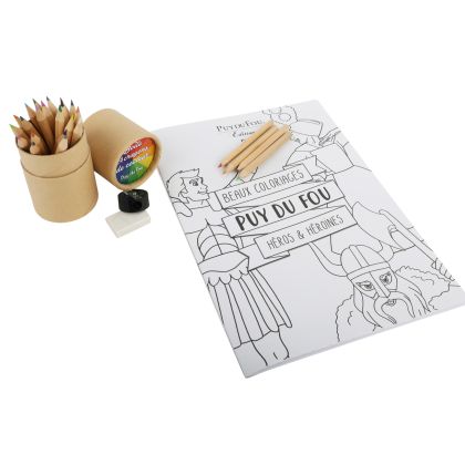 Page coloriages Héros et Héroïnes du Puy du Fou