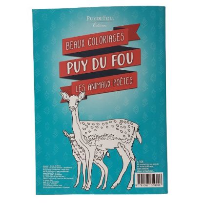 Coloriages Puy du Fou les animaux poètes