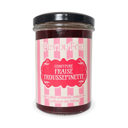 Confiture Fraise Troussepinette - image de face