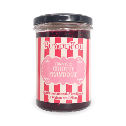 Confiture Griotte Framboise - image de face