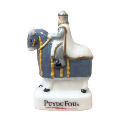 Fève Roi Arthur en porcelaine du Puy du Fou