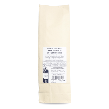 Infusion pomme, citron, verveine - Le Bal des Oiseaux Fantômes - de dos