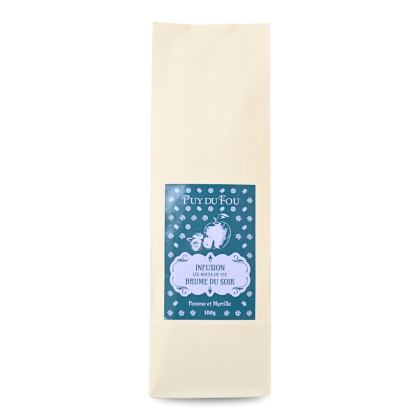 Infusion pomme et myrtille - Les Noces de Feu - de face