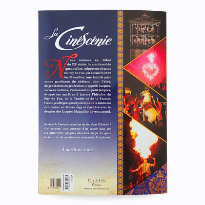 La Cinéscénie, le spectacle dans l'Histoire - quatrième page de couverture