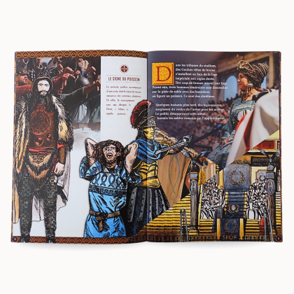 Le Signe du triomphe, le spectacle dans l'Histoire - livre ouvert